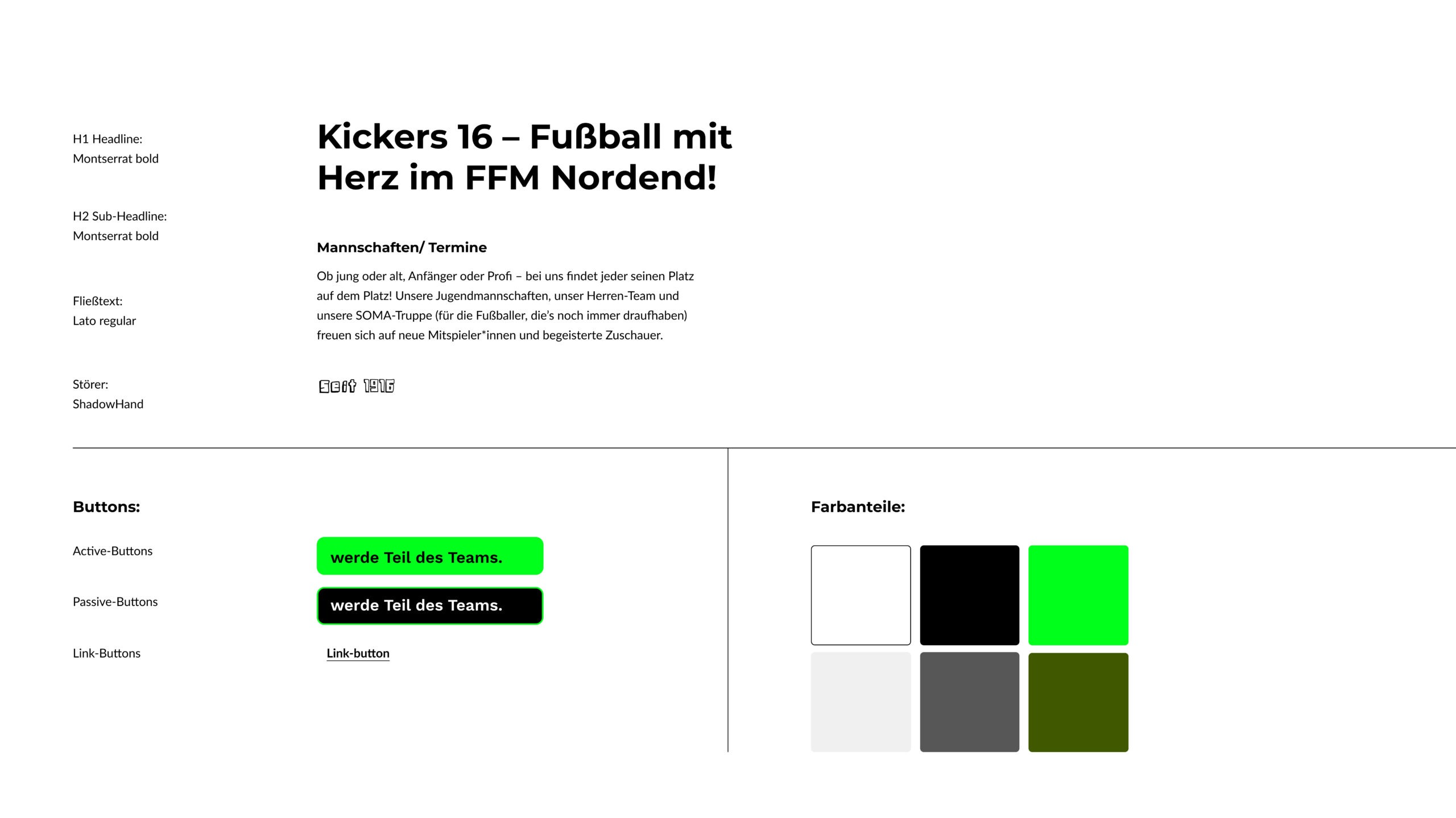 Kickers 16 – seit 1916 Frankfurt am Main