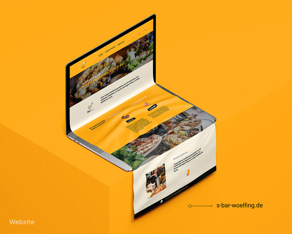 S-bar Website Konzeption undGestaltung