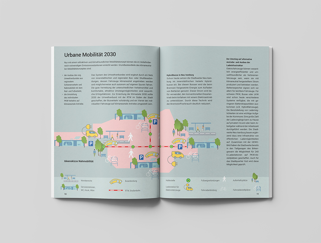 Der Weg in die Klimaneutralität - Klimabroschüre der Stadt Neu-Isenburg