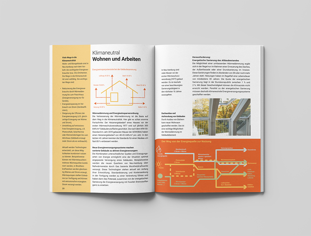 Der Weg in die Klimaneutralität - Klimabroschüre der Stadt Neu-Isenburg