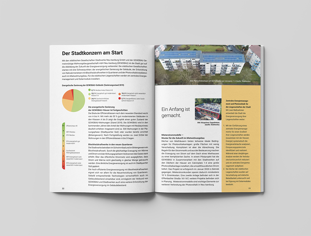 Der Weg in die Klimaneutralität - Klimabroschüre der Stadt Neu-Isenburg