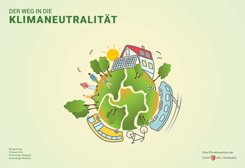 Der Weg in die Klimaneutralität - Klimabroschüre der Stadt Neu-Isenburg